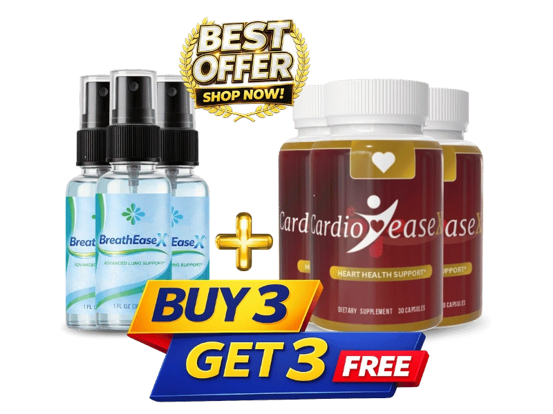 CardioEaseX 6 bottle